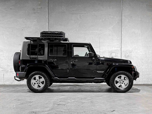 Jeep Wrangler Unlimited 3.8 Sahara 199pk 2007, 45-NHZ-8 Youngtimer