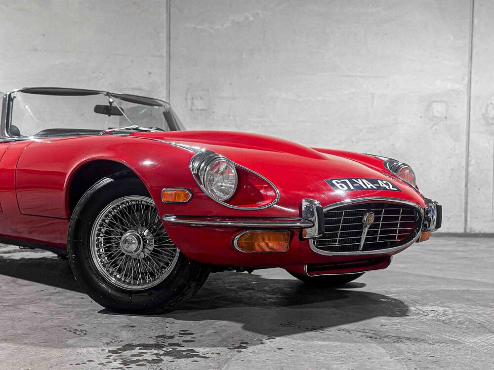 Jaguar E-TYPE Convertible Series III 5.3 V12 S3 272pk 1973, 67-YA-42