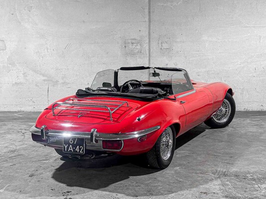 Jaguar E-TYPE Convertible Series III 5.3 V12 S3 272hp 1973, 67-YA-42