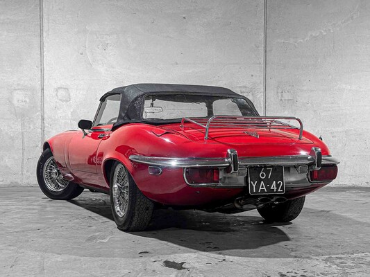 Jaguar E-TYPE Convertible Series III 5.3 V12 S3 272hp 1973, 67-YA-42