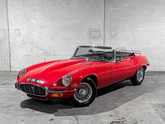 Jaguar E-TYPE Convertible Series III 5.3 V12 S3 272hp 1973, 67-YA-42
