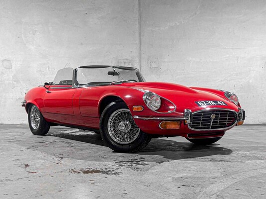 Jaguar E-TYPE Convertible Series III 5.3 V12 S3 272hp 1973, 67-YA-42