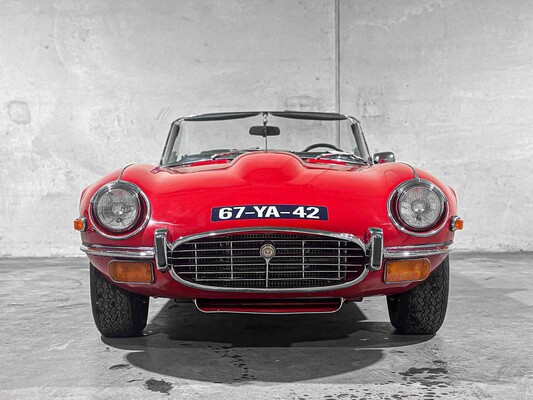 Jaguar E-TYPE Convertible Series III 5.3 V12 S3 272hp 1973, 67-YA-42
