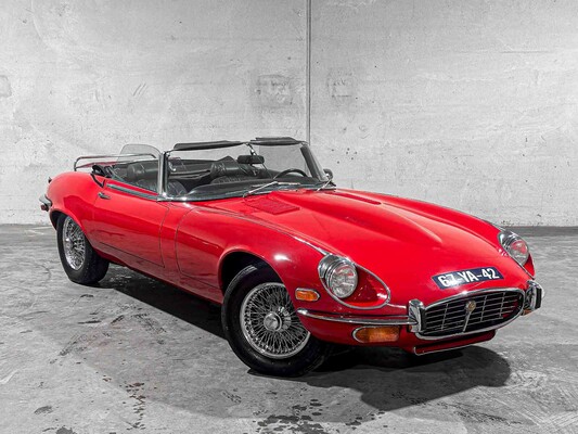 Jaguar E-TYPE Convertible Series III 5.3 V12 S3 272hp 1973, 67-YA-42