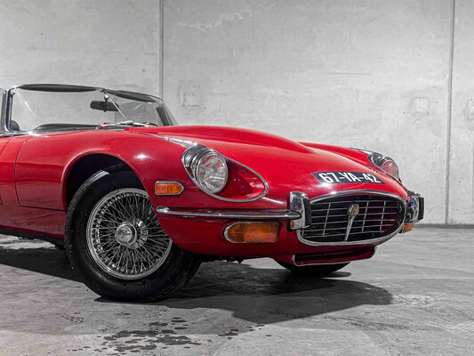Jaguar E-TYPE Convertible Series III 5.3 V12 S3 272hp 1973, 67-YA-42