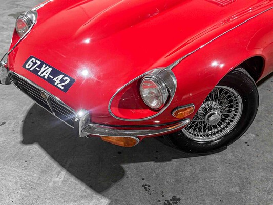 Jaguar E-TYPE Convertible Series III 5.3 V12 S3 272hp 1973, 67-YA-42