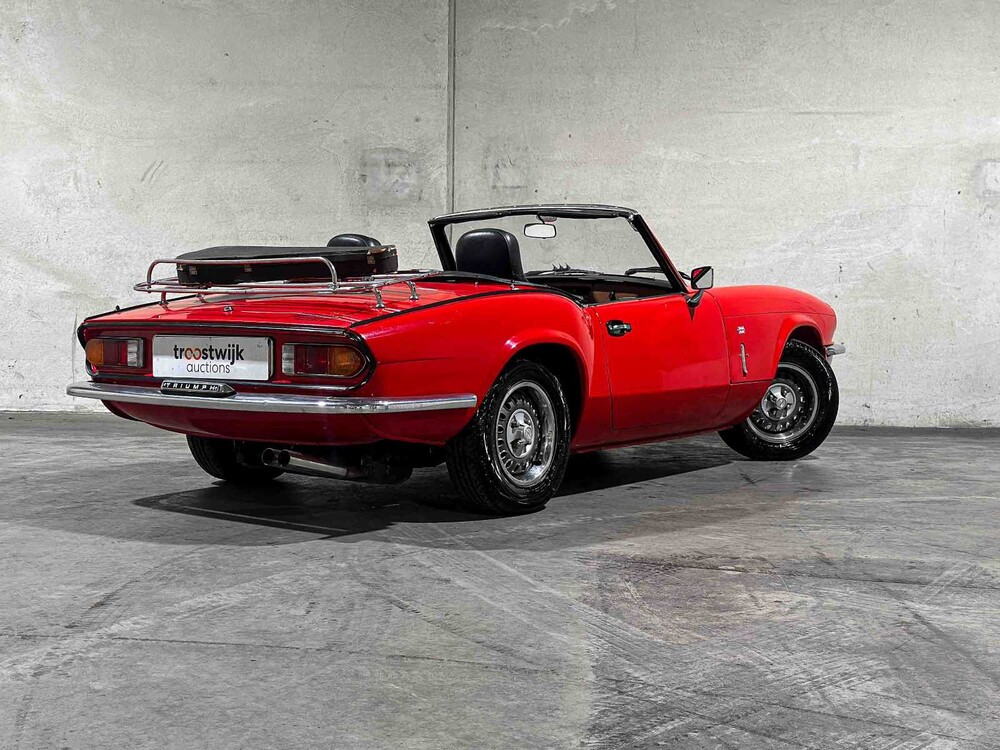 Triumph Spitfire 1500 Verdeck Doppelvergaser 71PS 1979 Cabriolet (Original-NL), DV-22-TS