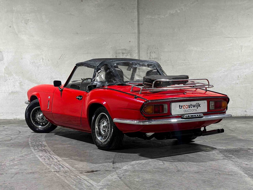Triumph Spitfire 1500 Verdeck Doppelvergaser 71PS 1979 Cabriolet (Original-NL), DV-22-TS