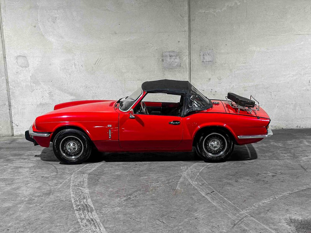 Triumph Spitfire 1500 Verdeck Doppelvergaser 71PS 1979 Cabriolet (Original-NL), DV-22-TS