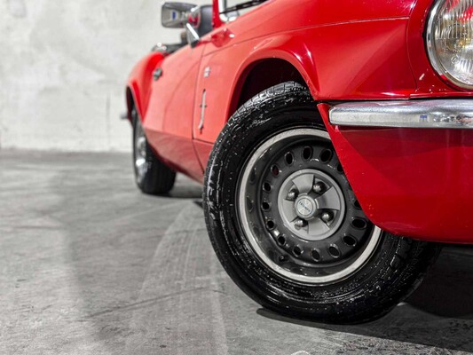Triumph Spitfire 1500 Verdeck Doppelvergaser 71PS 1979 Cabriolet Overdrive (Original-NL), DV-22-TS