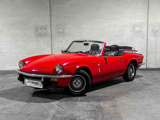 Triumph Spitfire 1500 Verdeck Doppelvergaser 71PS 1979 Cabriolet Overdrive (Original-NL), DV-22-TS
