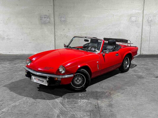 Triumph Spitfire 1500 Verdeck Doppelvergaser 71PS 1979 Cabriolet Overdrive (Original-NL), DV-22-TS