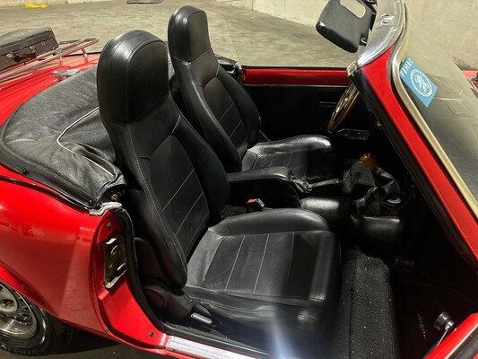 Triumph Spitfire 1500 Verdeck Doppelvergaser 71PS 1979 Cabriolet Overdrive (Original-NL), DV-22-TS