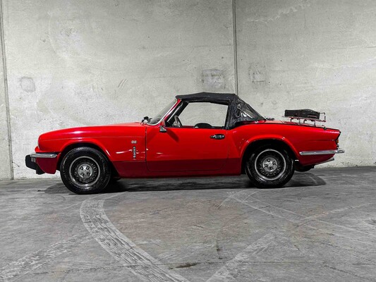 Triumph Spitfire 1500 Verdeck Doppelvergaser 71PS 1979 Cabriolet Overdrive (Original-NL), DV-22-TS