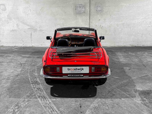Triumph Spitfire 1500 Verdeck Doppelvergaser 71PS 1979 Cabriolet Overdrive (Original-NL), DV-22-TS