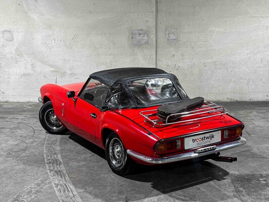 Triumph Spitfire 1500 Verdeck Doppelvergaser 71PS 1979 Cabriolet Overdrive (Original-NL), DV-22-TS