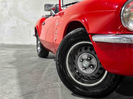 Triumph Spitfire 1500 Verdeck Doppelvergaser 71PS 1979 Cabriolet Overdrive (Original-NL), DV-22-TS
