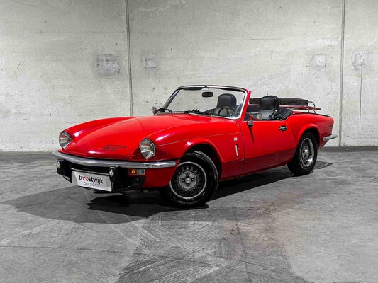 Triumph Spitfire 1500 Verdeck Doppelvergaser 71PS 1979 Cabriolet Overdrive (Original-NL), DV-22-TS