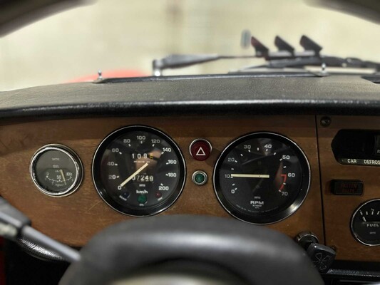 Triumph Spitfire 1500 Verdeck Doppelvergaser 71PS 1979 Cabriolet Overdrive (Original-NL), DV-22-TS