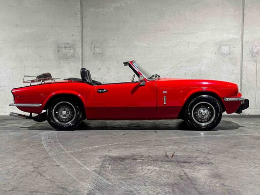 Triumph Spitfire 1500 Verdeck Doppelvergaser 71PS 1979 Cabriolet Overdrive (Original-NL), DV-22-TS