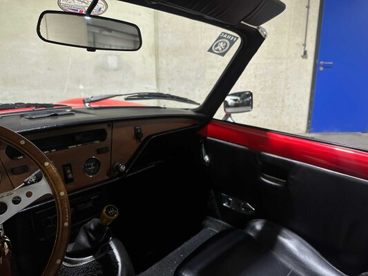 Triumph Spitfire 1500 Verdeck Doppelvergaser 71PS 1979 Cabriolet Overdrive (Original-NL), DV-22-TS