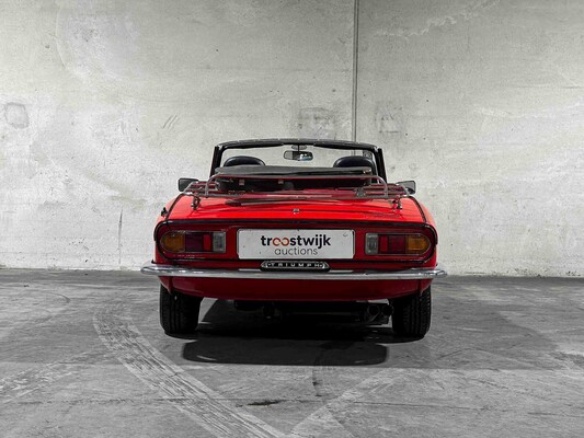 Triumph Spitfire 1500 Verdeck Doppelvergaser 71PS 1979 Cabriolet Overdrive (Original-NL), DV-22-TS
