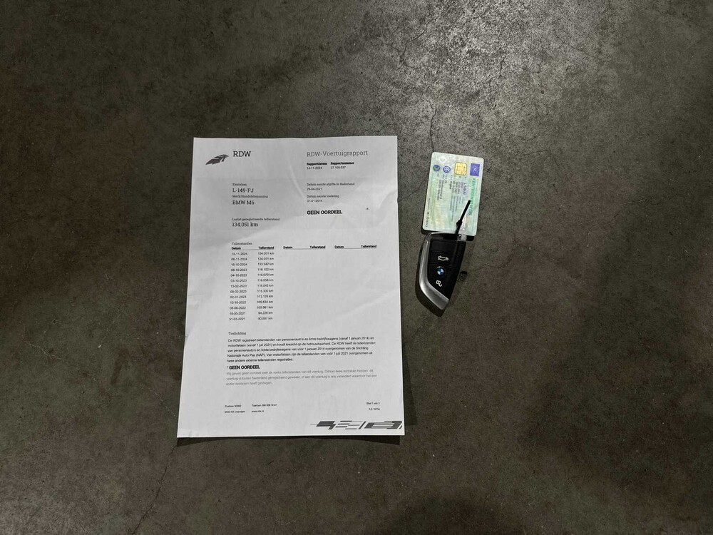 BMW M6 4.4 V8 M-Sport -Carbon- 560PS 2014 6er, L-149-FJ