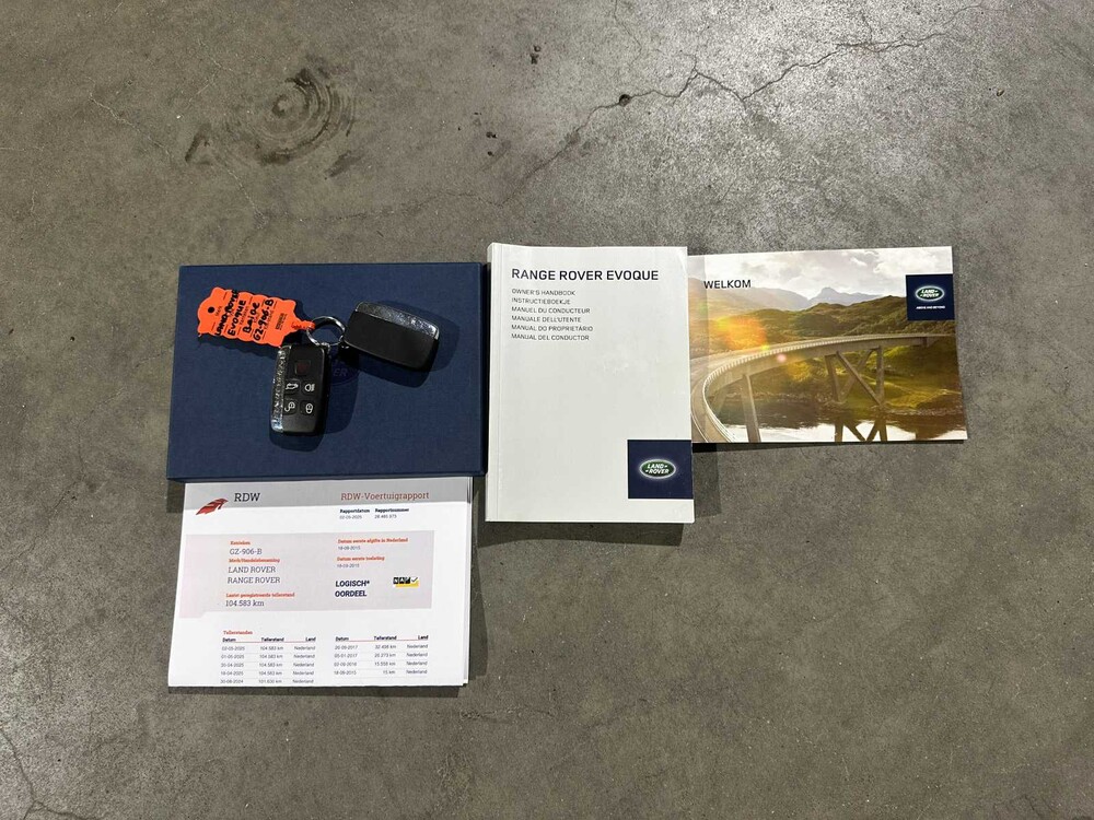 Land Rover Range Rover Evoque 2.2 eD4 2WD Pure Business Edition 150pk 2015, GZ-906-B