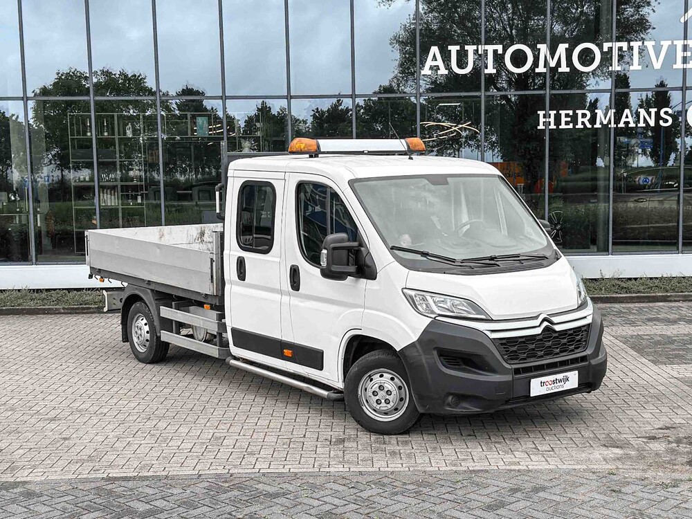 Citroen Jumper 35 KIPPER 2.0 HDI L3 DC 131pk 2019 Bakwagen, V-435-VS Bedrijfswagen
