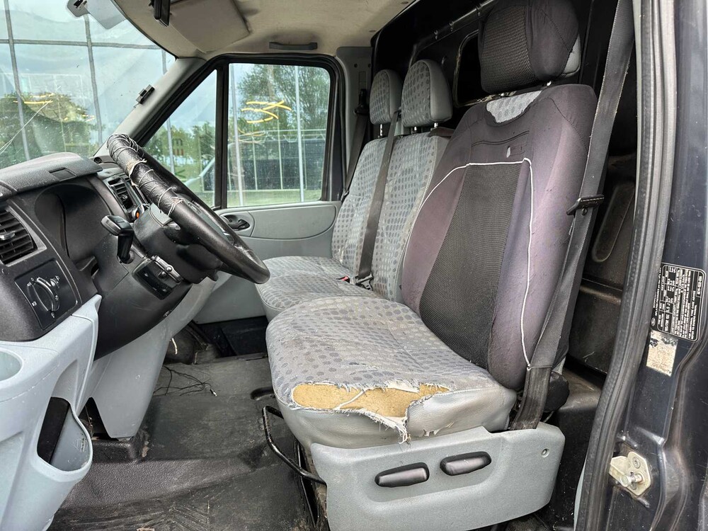 Ford Transit 280M 2.2 TDCI SHD DC 116pk 2009, 6-VFR-47 Bedrijfswagen Youngtimer