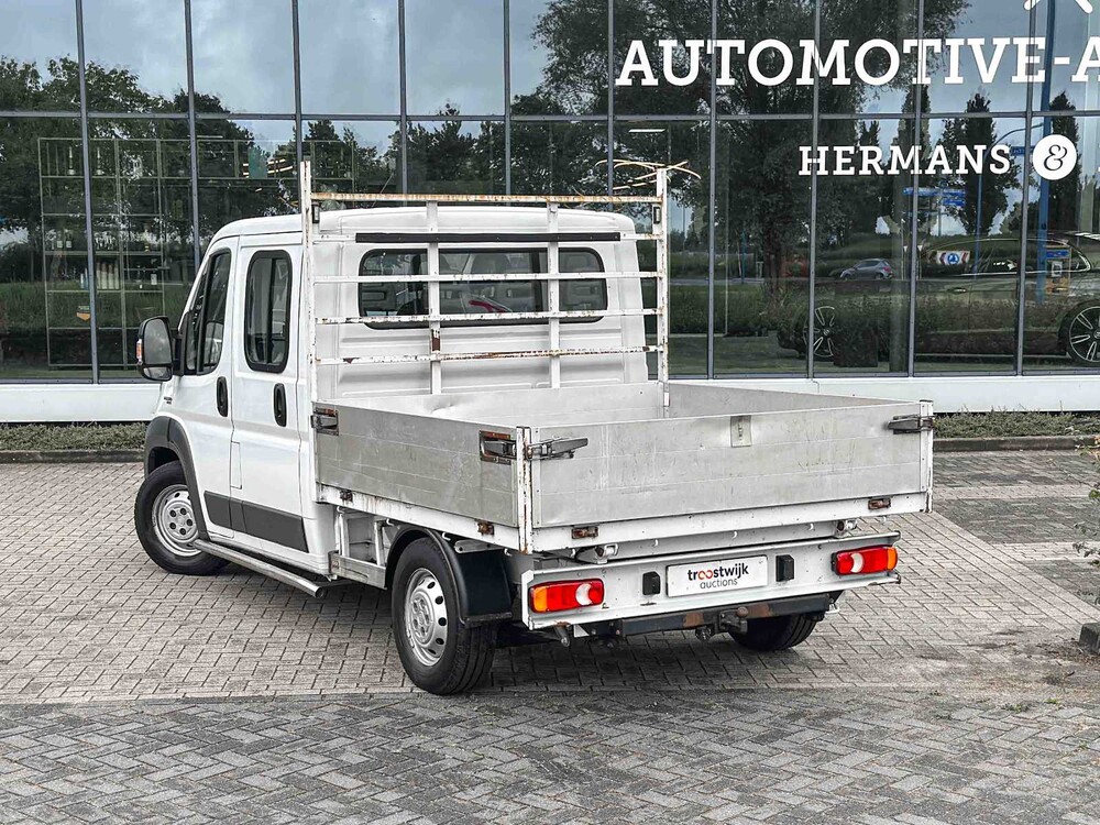 Fiat Ducato 35H KIPPER 2.3 MultiJet DC 7-persoons 131pk 2016, VS-739-X Bedrijfswagen