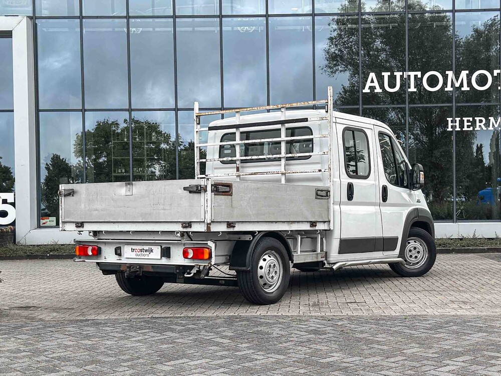 Fiat Ducato 35H KIPPER 2.3 MultiJet DC 7-persoons 131pk 2016, VS-739-X Bedrijfswagen