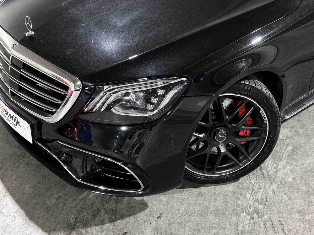Mercedes-Benz S63 AMG 4.0 V8 4Matic+ Lang (Facelift) 612pk 2017 S-klasse, PZ-915-B