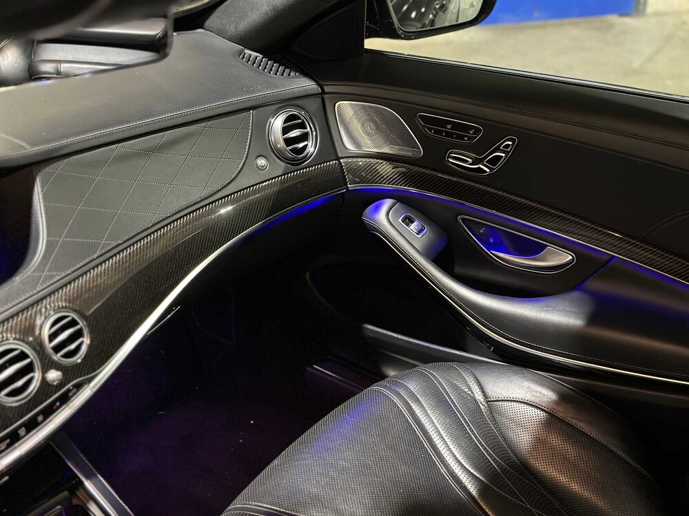 Mercedes-Benz S63 AMG 4.0 V8 4Matic+ Lang (Facelift) 612pk 2017 S-klasse, PZ-915-B