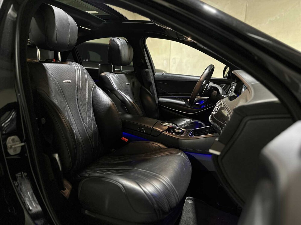 Mercedes-Benz S63 AMG 4.0 V8 4Matic+ Lang (Facelift) 612pk 2017 S-klasse, PZ-915-B