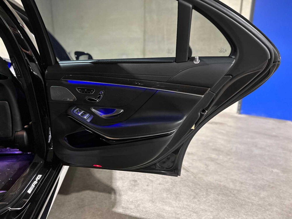 Mercedes-Benz S63 AMG 4.0 V8 4Matic+ Lang (Facelift) 612pk 2017 S-klasse, PZ-915-B