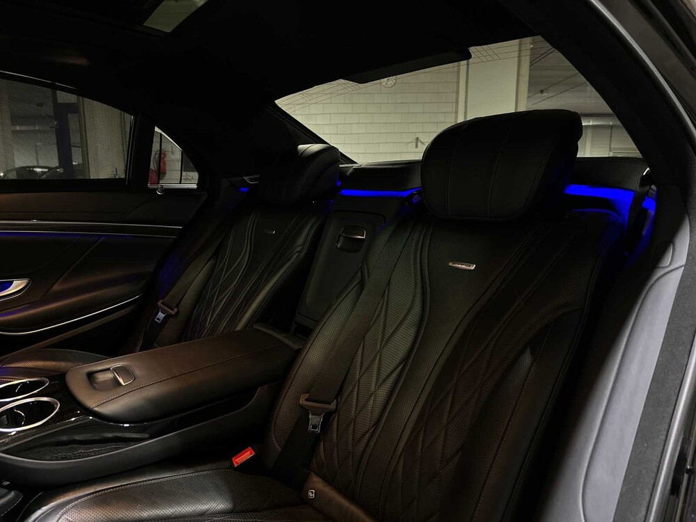 Mercedes-Benz S63 AMG 4.0 V8 4Matic+ Lang (Facelift) 612pk 2017 S-klasse, PZ-915-B