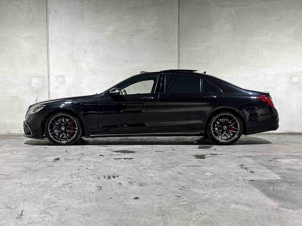 Mercedes-Benz S63 AMG 4.0 V8 4Matic+ Lang (Facelift) 612pk 2017 S-klasse, PZ-915-B