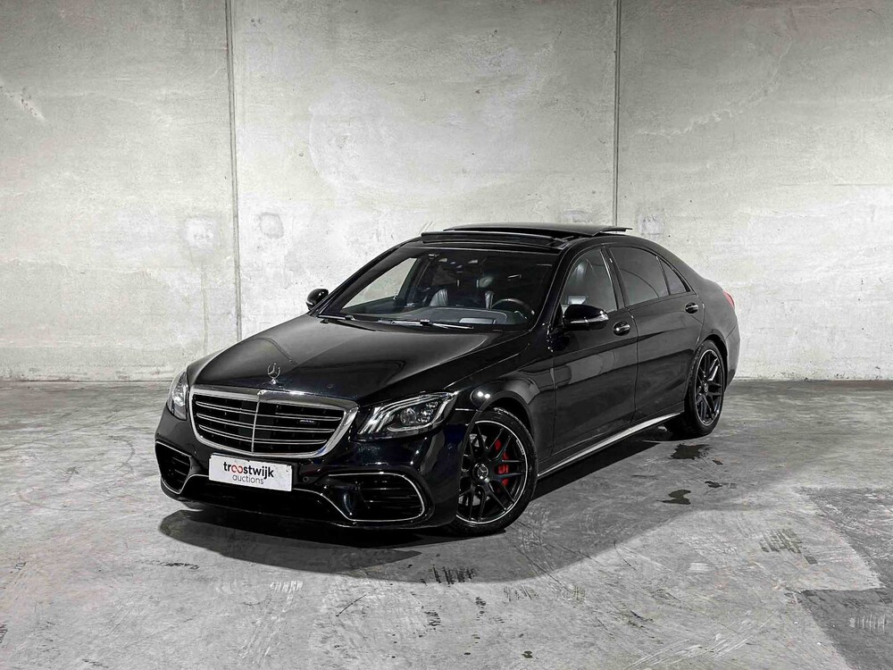 Mercedes-Benz S63 AMG 4.0 V8 4Matic+ Lang (Facelift) 612pk 2017 S-klasse, PZ-915-B