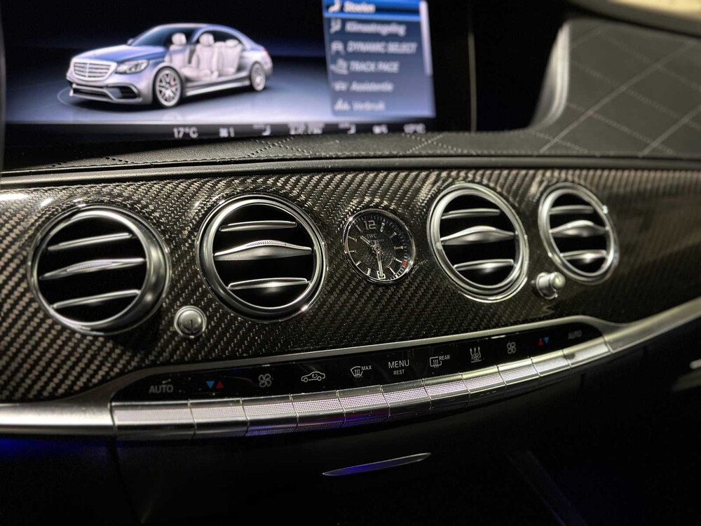 Mercedes-Benz S63 AMG 4.0 V8 4Matic+ Lang (Facelift) 612pk 2017 S-klasse, PZ-915-B