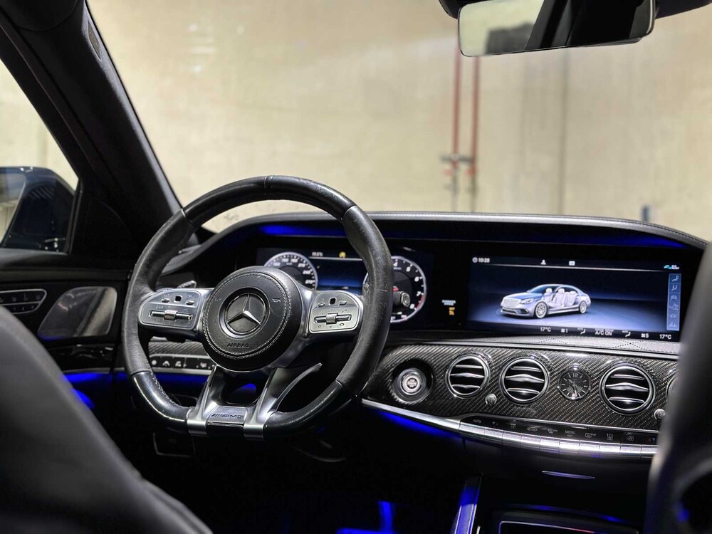 Mercedes-Benz S63 AMG 4.0 V8 4Matic+ Lang (Facelift) 612pk 2017 S-klasse, PZ-915-B
