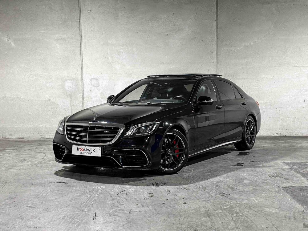 Mercedes-Benz S63 AMG 4.0 V8 4Matic+ Lang (Facelift) 612pk 2017 S-klasse, PZ-915-B