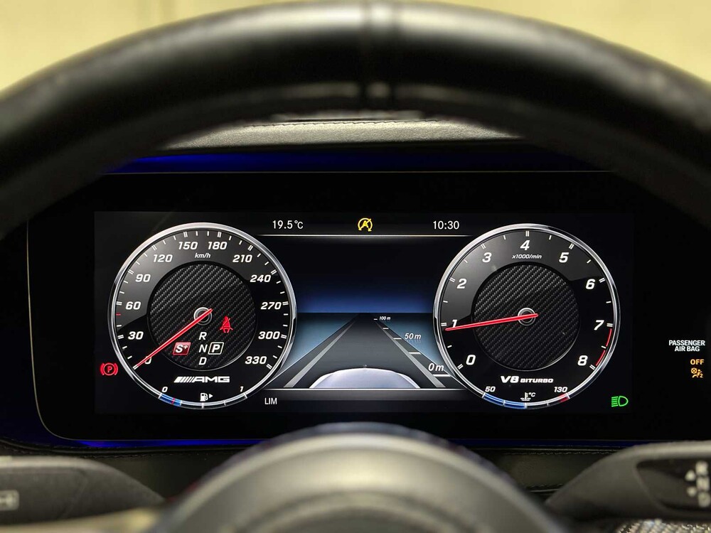 Mercedes-Benz S63 AMG 4.0 V8 4Matic+ Lang (Facelift) 612pk 2017 S-klasse, PZ-915-B