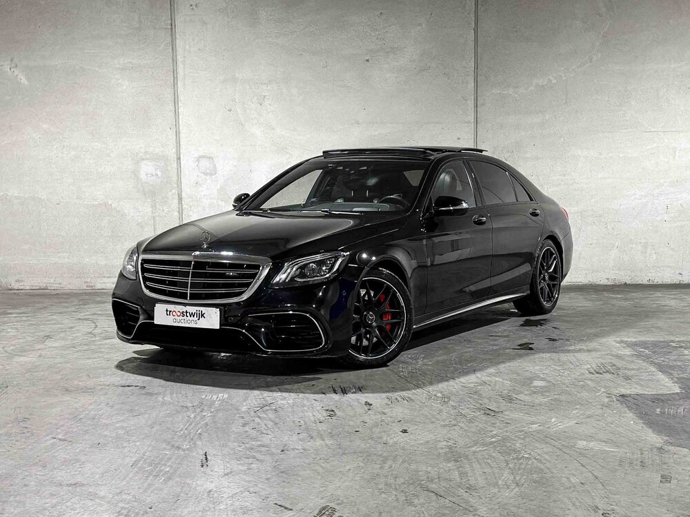 Mercedes-Benz S63 AMG 4.0 V8 4Matic+ Lang (Facelift) 612pk 2017 S-klasse, PZ-915-B