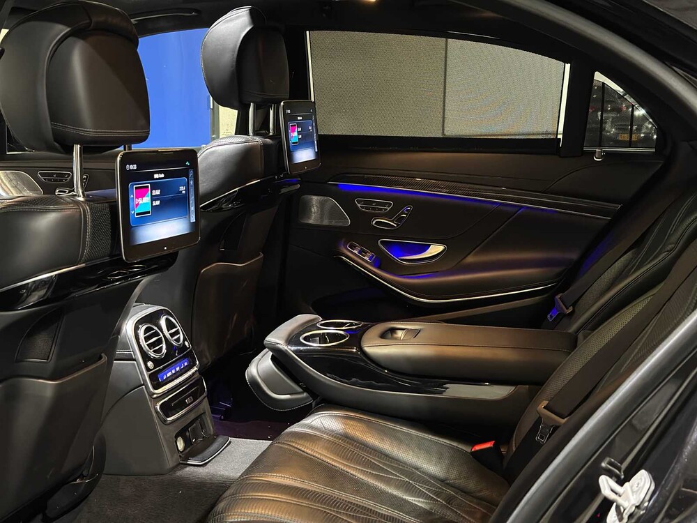 Mercedes-Benz S63 AMG 4.0 V8 4Matic+ Lang (Facelift) 612pk 2017 S-klasse, PZ-915-B