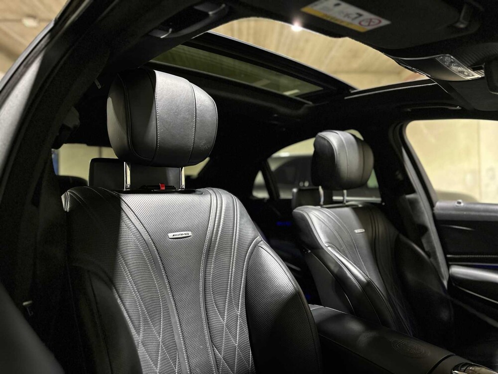 Mercedes-Benz S63 AMG 4.0 V8 4Matic+ Lang (Facelift) 612pk 2017 S-klasse, PZ-915-B