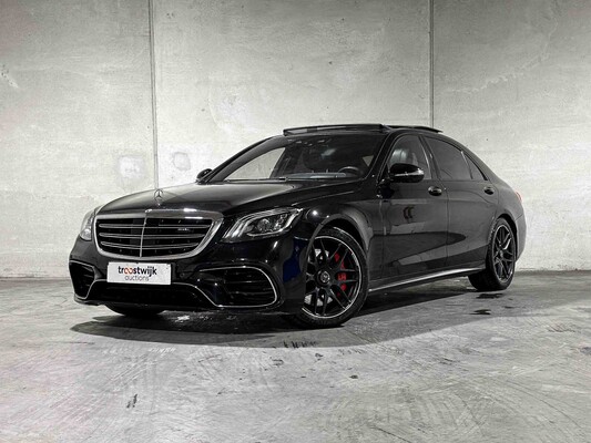 Mercedes-Benz S63 AMG 4.0 V8 4Matic+ Lang (Facelift) 612pk 2017 S-klasse, PZ-915-B