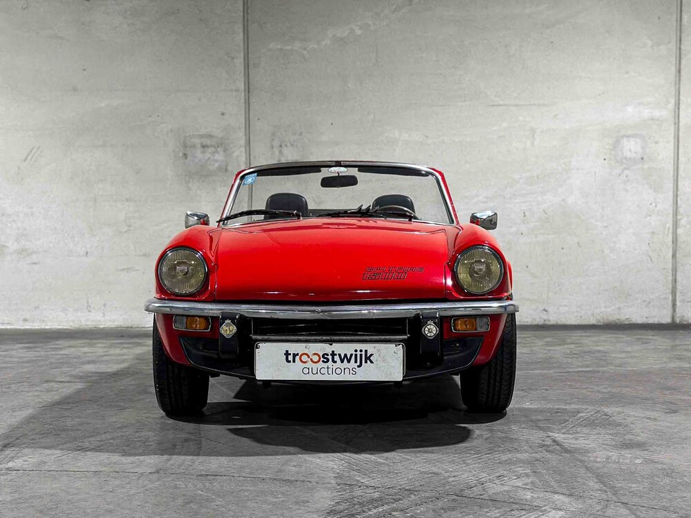 Triumph Spitfire 1500 Soft Top Twin Carburettor 71pk 1979 Cabriolet (Origineel-NL), DV-22-TS