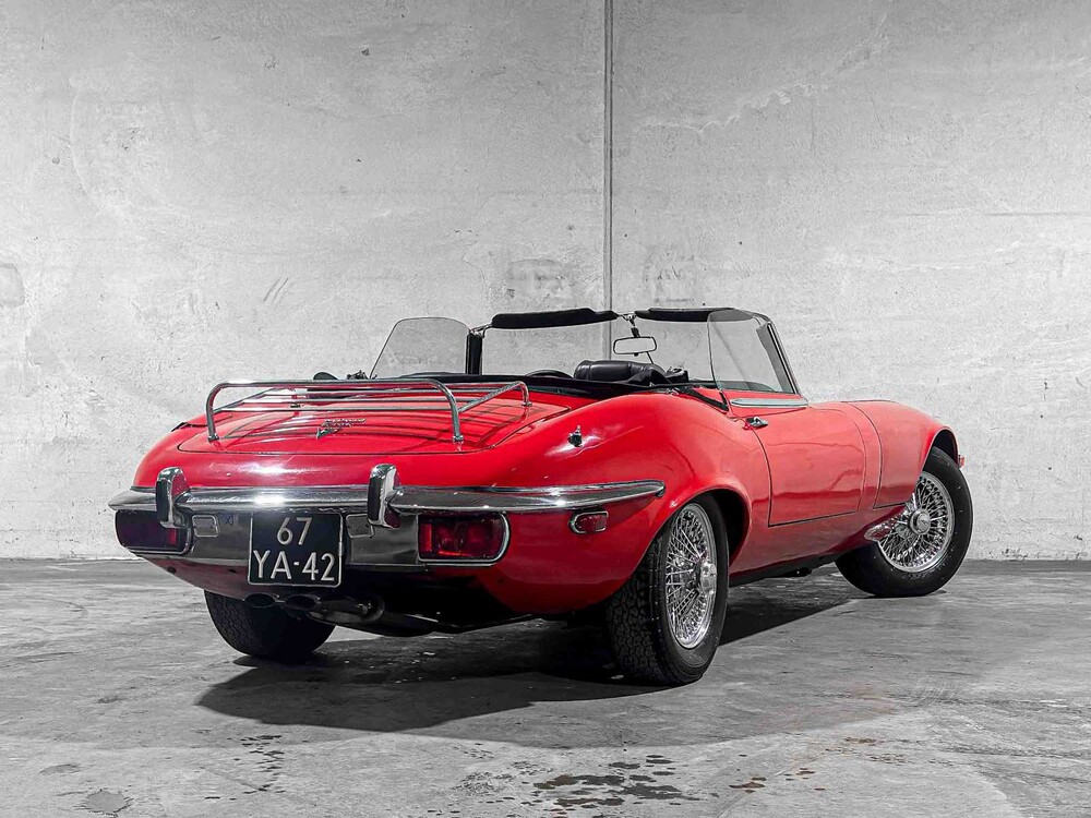 Jaguar E-TYPE Convertible Series III 5.3 V12 S3 272pk 1973, 67-YA-42