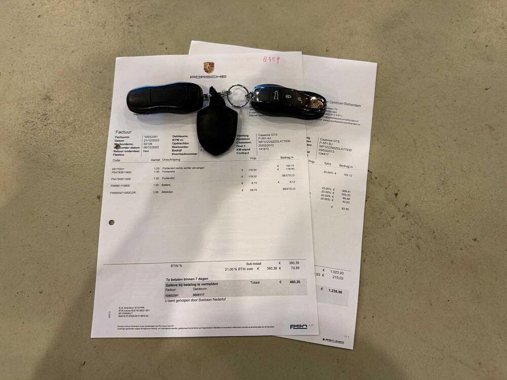 Porsche Cayenne GTS 4.8 V8 420pk 2013, P-551-BJ